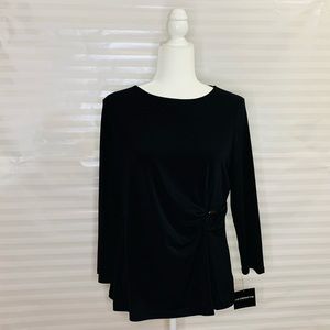 Liz claiborne black blouse